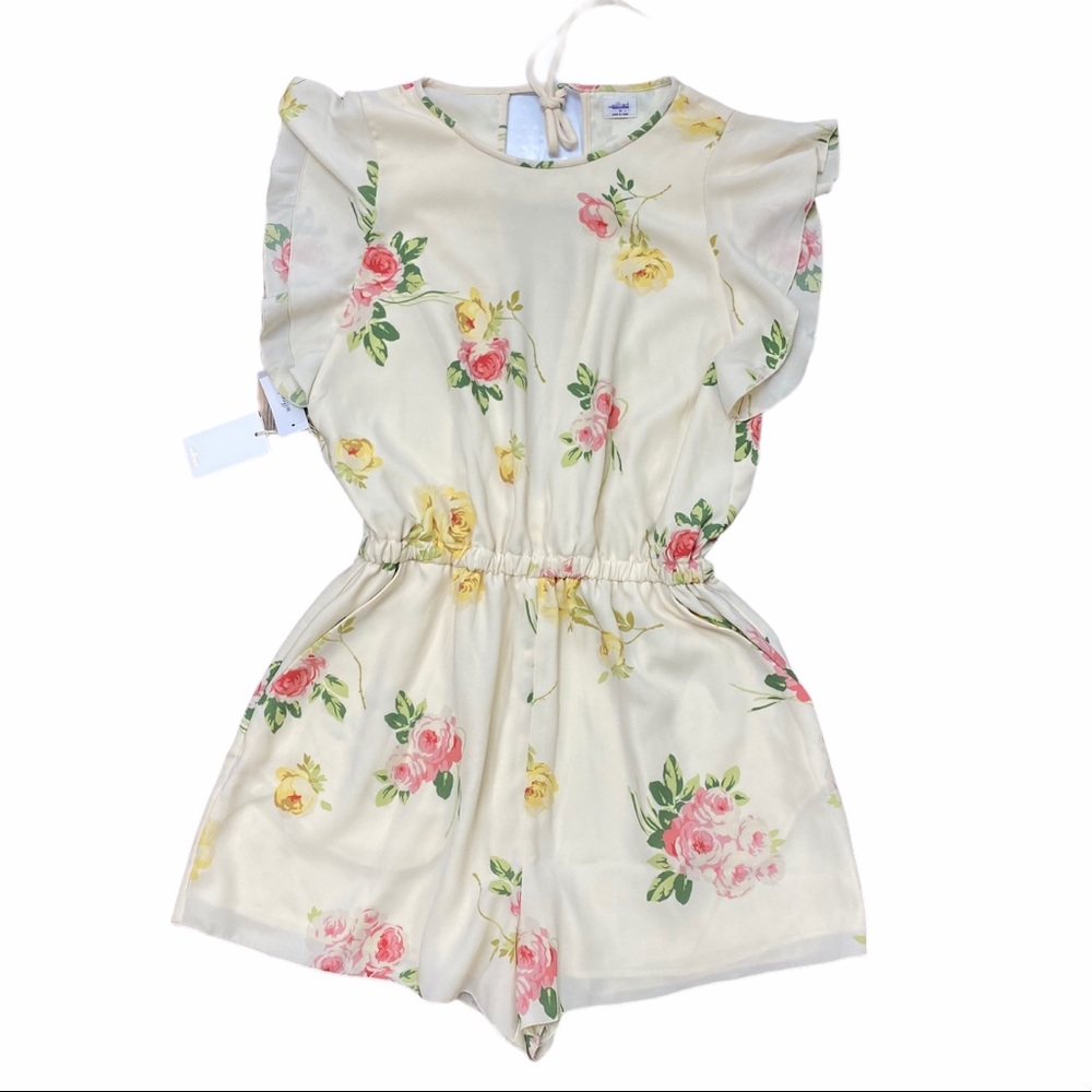 Wilfred romper fleurette M NWT floral yellow